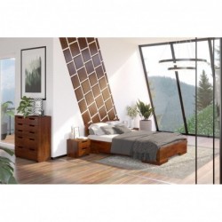 Łóżko drewniane sosnowe ze skrzynią Skandica Spectrum Maxi & ST