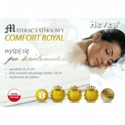 Materac lateksowy Hevea Comfort Royal