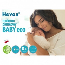 Materac piankowy Hevea Baby Eco